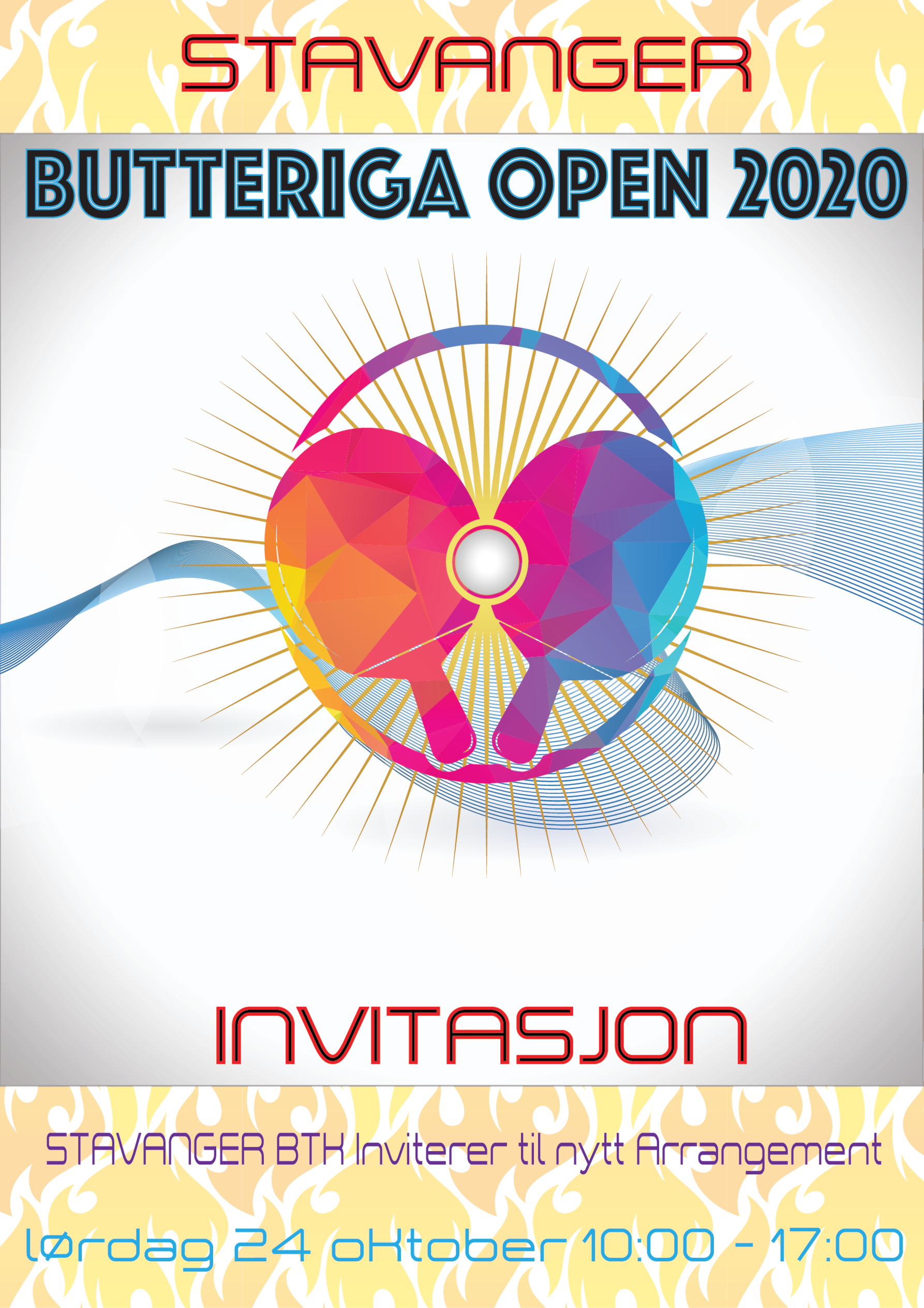 INVITASJON BUTTERIGA OPEN 2020 LØRDAG 24 OKTOBER